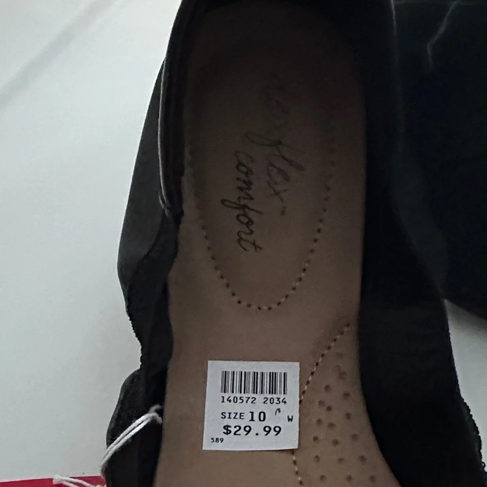 NET Black Ballet Flats - Picture 4 of 4